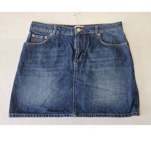 Ganni Denim Mini Skirt